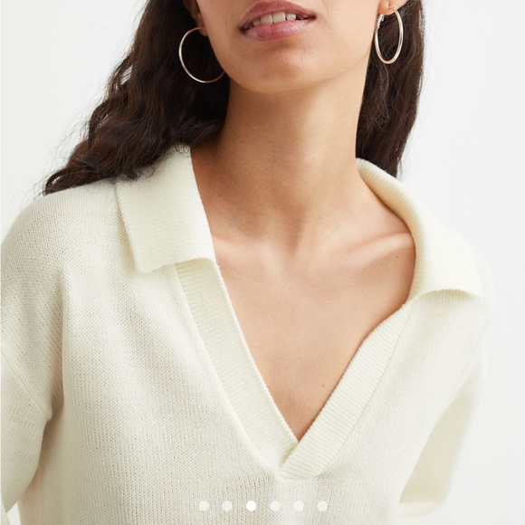 Collared knit sweater - Picture 5 of 6